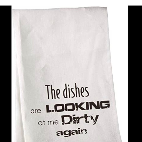 Dirty Dishes Tea Towel Set/3 - Picture 2 of 2